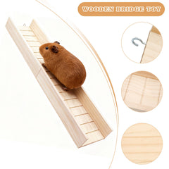 MHLLGN pont de cage bois : transforme l’habitat en espace ludique et actif.