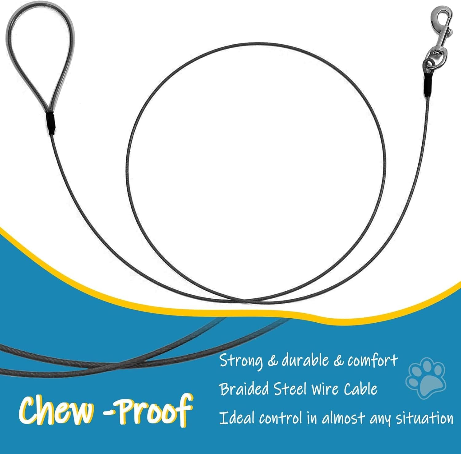Clip zinc 360 degrés Mi Metty empêche les enchevêtrements.