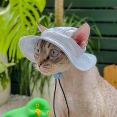 MIANHUATANG casquette d'été chien, oreilles accessibles pour confort