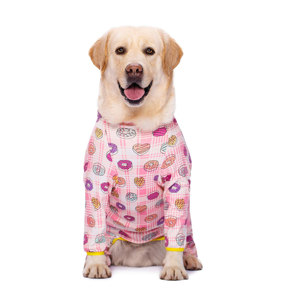 Miaododo combinaison recuperation chien, coton doux, protege ventre et apaise le stress eventuel.