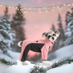 MIAODODO manteau chien col haut: protection contre le vent.