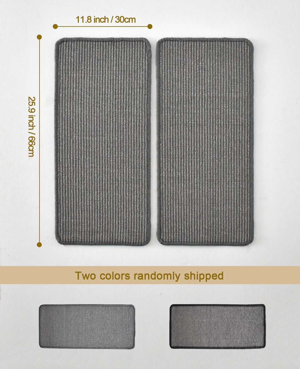 Tapis Miaoge gris 66x30 cm, grattage en intérieur sans effort.