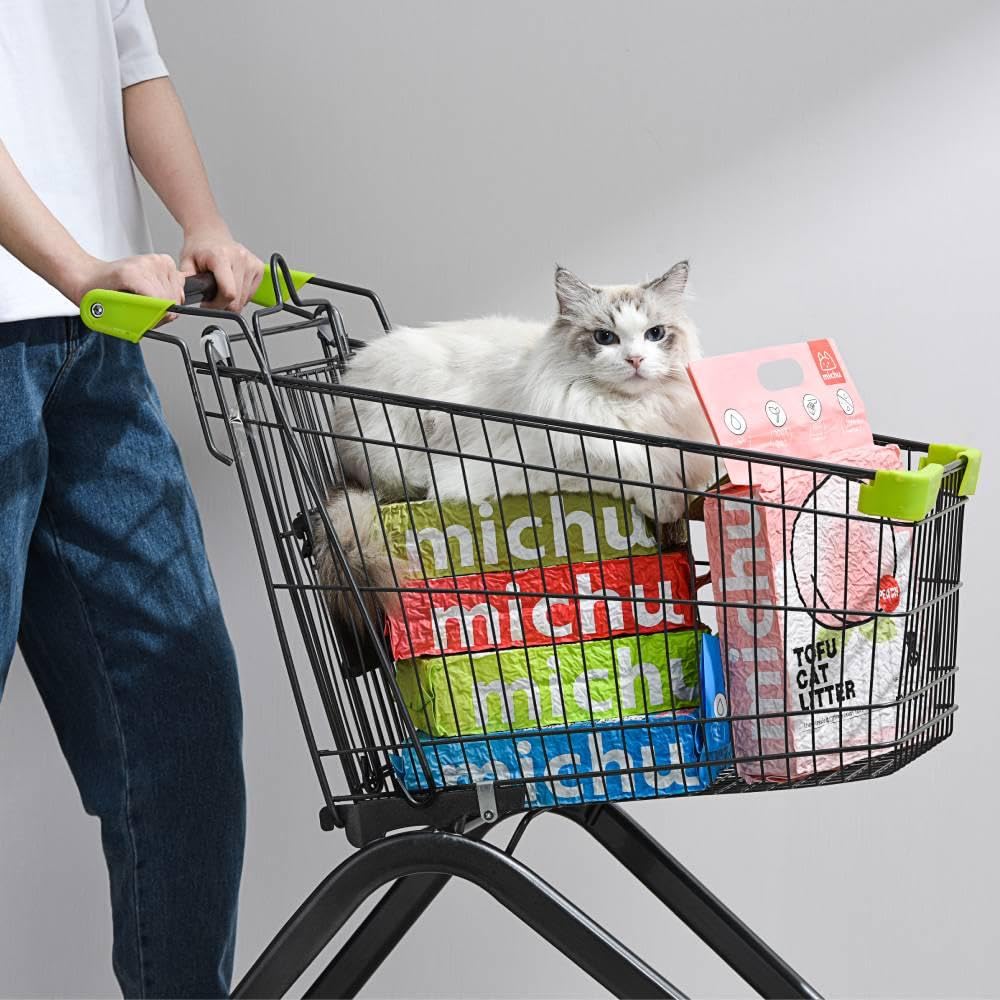 Michu Sable Chat Tofu Absorption rapide pour une propreté durable.