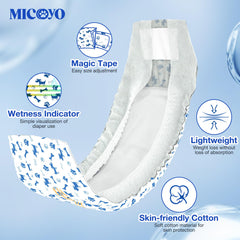 MICOOYO fermetures reglables elastiques, ajustement sûr pour toutes les tailles de chien.