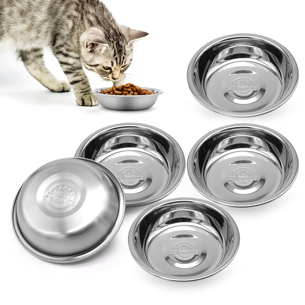 MicoSim bol chat inox 304 lisse, nettoyage facile et sans odeur.