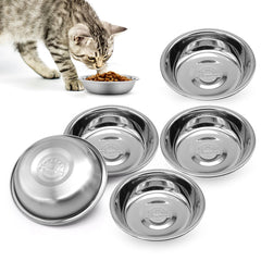 MicoSim bol chat inox 304 lisse, nettoyage facile et sans odeur.