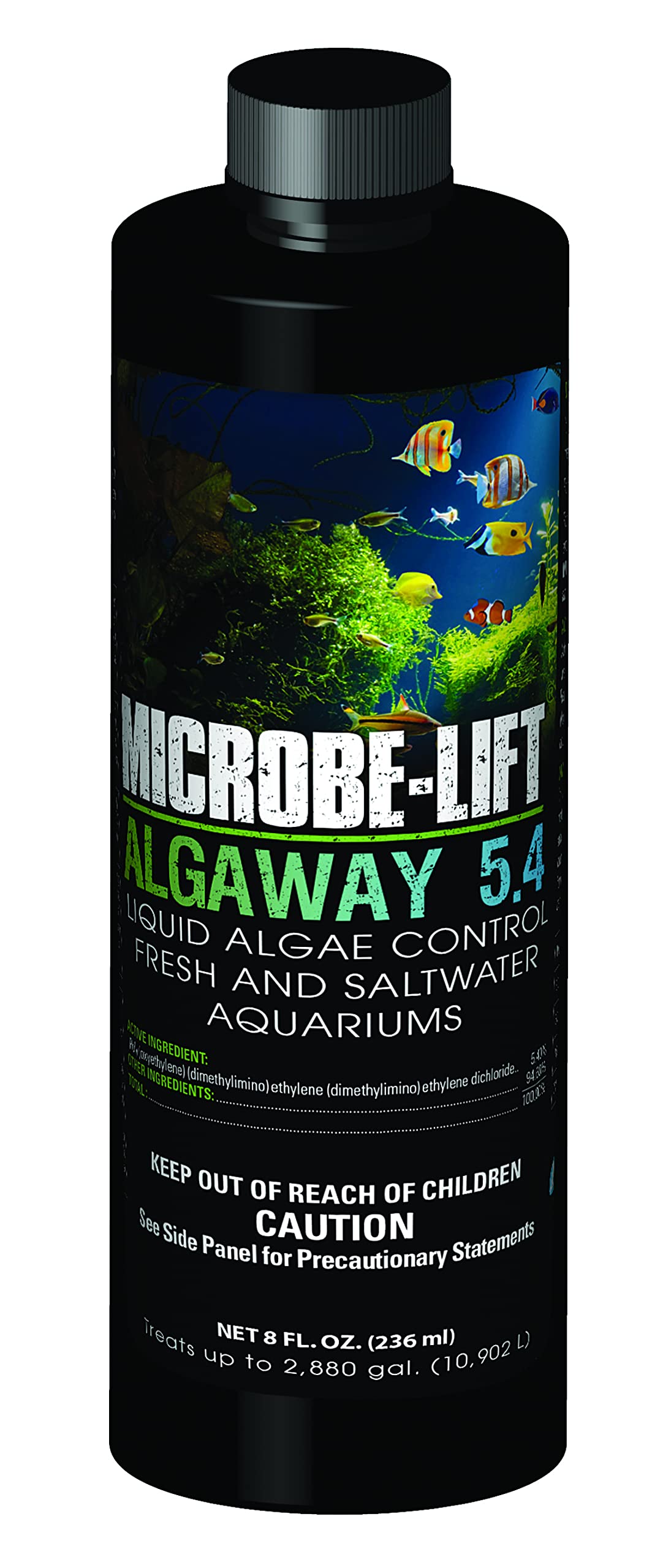 Algaway 5.4 de MICROBE-LIFT, bouteille prête à l’emploi, clarifie l’eau et élimine les algues