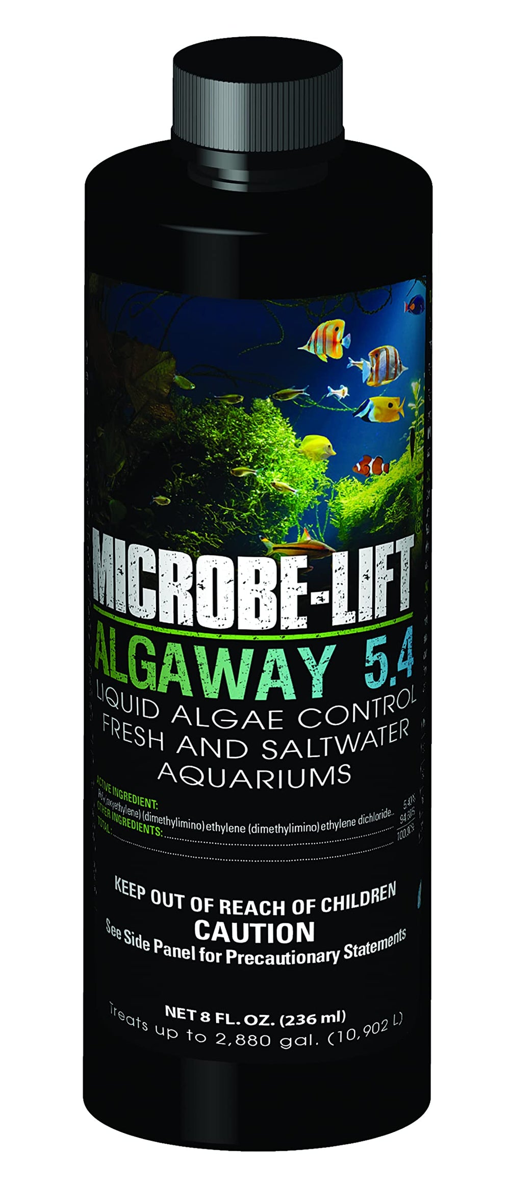 Algaway 5.4 de MICROBE-LIFT, bouteille prête à l’emploi, clarifie l’eau et élimine les algues