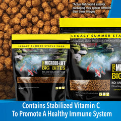 MICROBE-LIFT Big Bites : couleurs vives des koï et goldfish