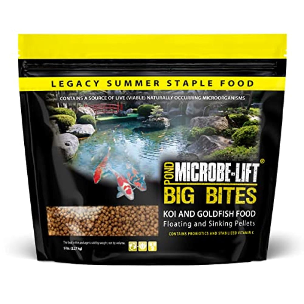 MICROBE-LIFT Big Bites : granulés pour gros poissons favorisant croissance et énergie