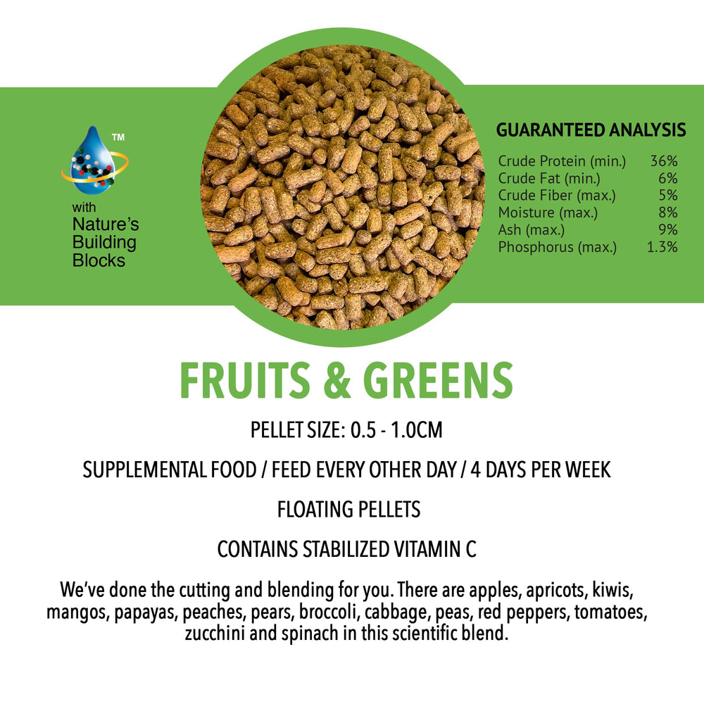 MICROBE-LIFT Fruits et Greens: nutrition poisson-optimisee.