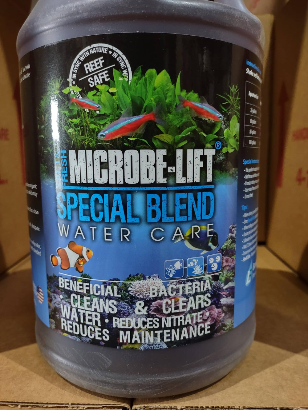 MICROBE-LIFT Special Blend – solution sûre pour poissons, invertébrés et plantes.