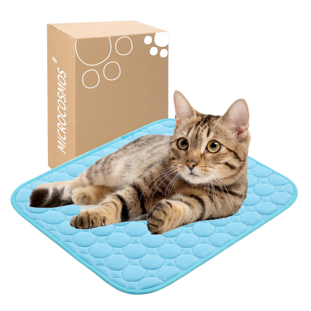 MICROCOSMOS tapis refroidissant, surface absorption eau pour rafraîchir rapidement.