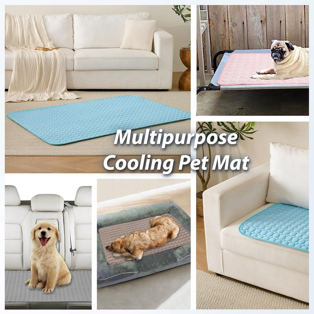 MICROCOSMOS matelas rafraîchissant adapté pour animaux, enfants et adultes.