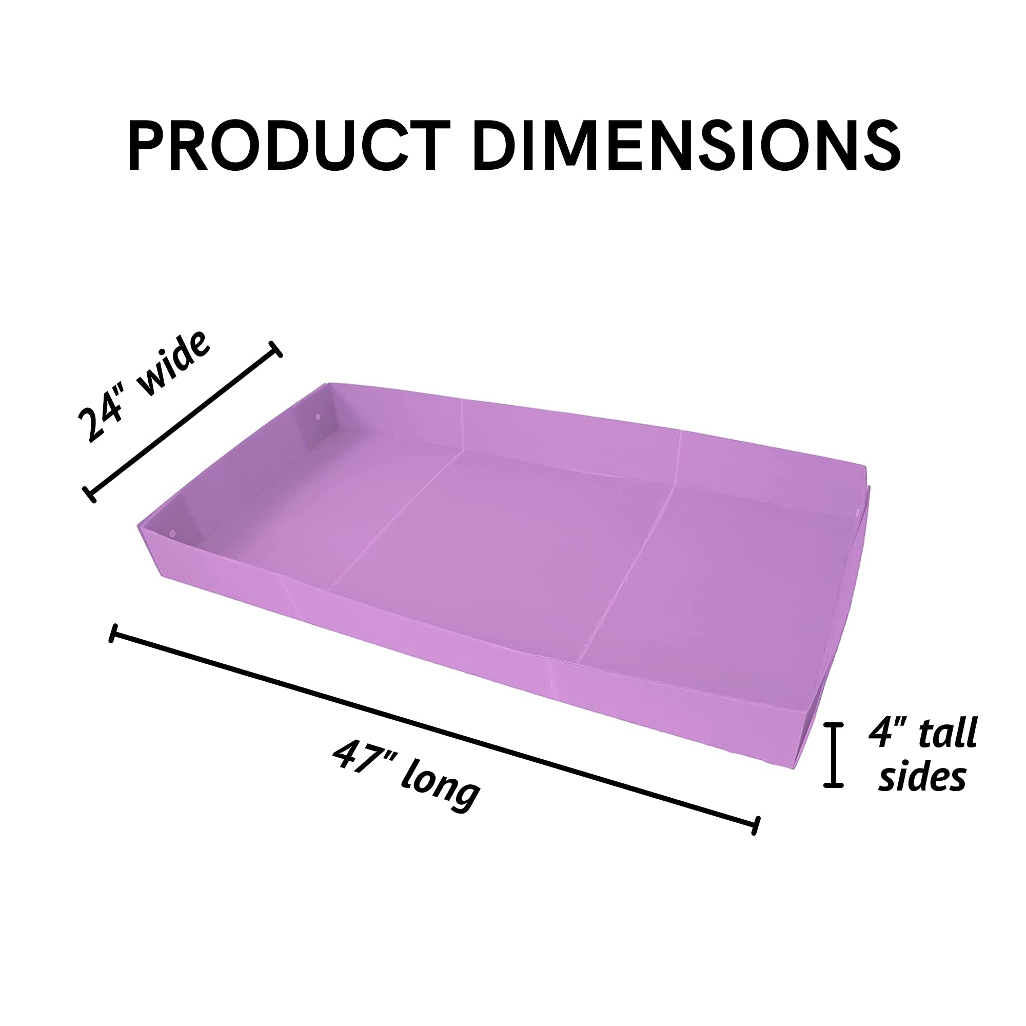 Midlee liner cage ondulée violet 47x24 : installé dans une cage, usage quotidien simplifié.