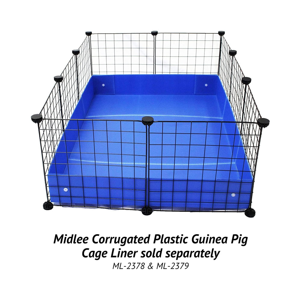 Midlee doublure pour cage vendue séparément, améliore l’hygiène et l’isolation.