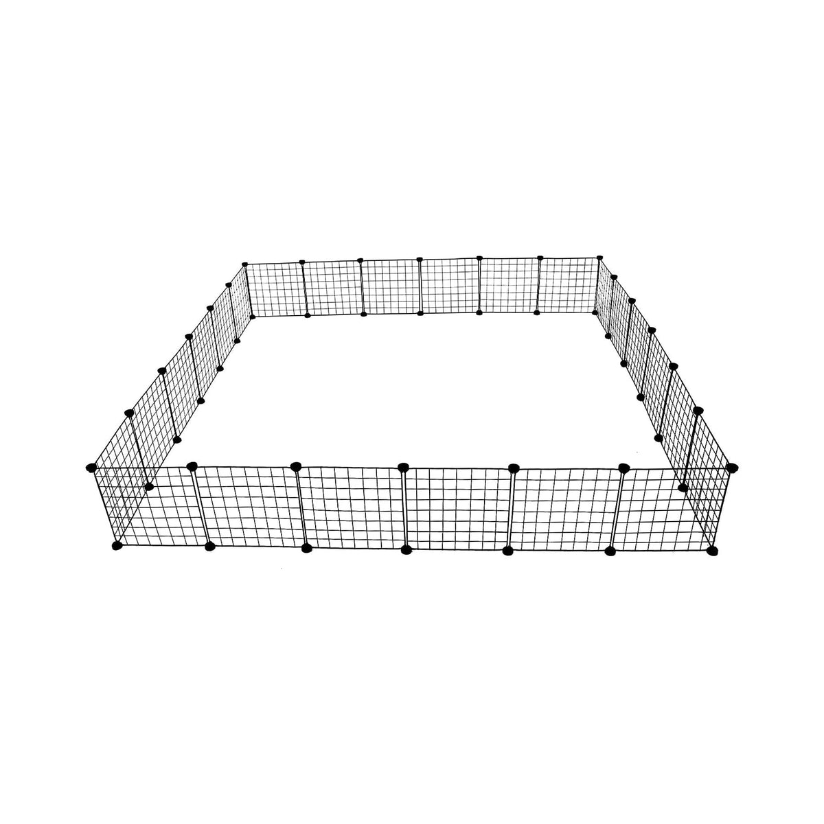 Midlee ensemble de panneaux pour cage, 24 pièces, personnalise facilement l'espace de votre cochon d'inde.