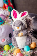 Midlee jouet paques: oreilles de lapin attachées pour l'effet ludique.