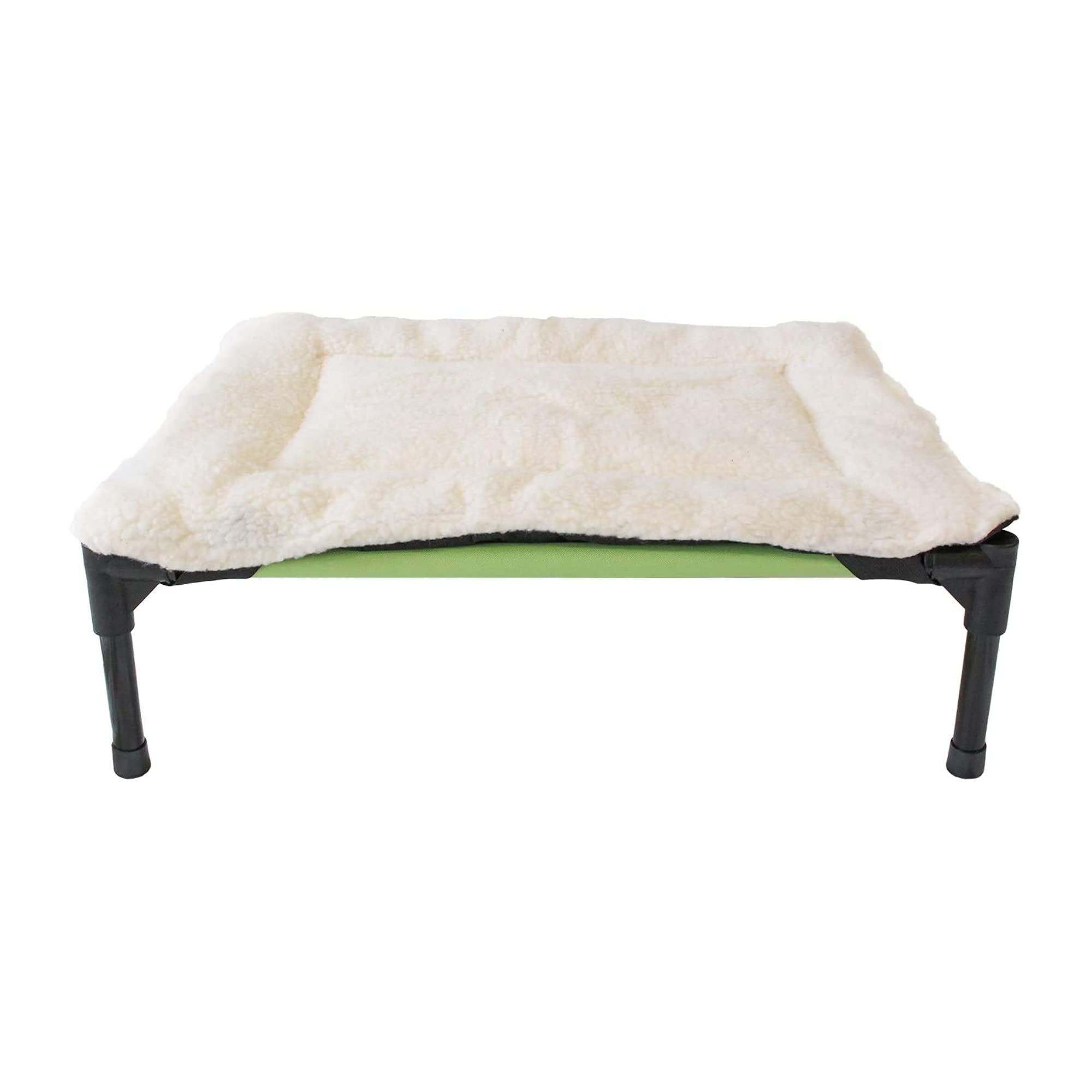 Midlee surmatelas microfleece pour lit-cot chien XL, chaleur douce pour l'hiver.