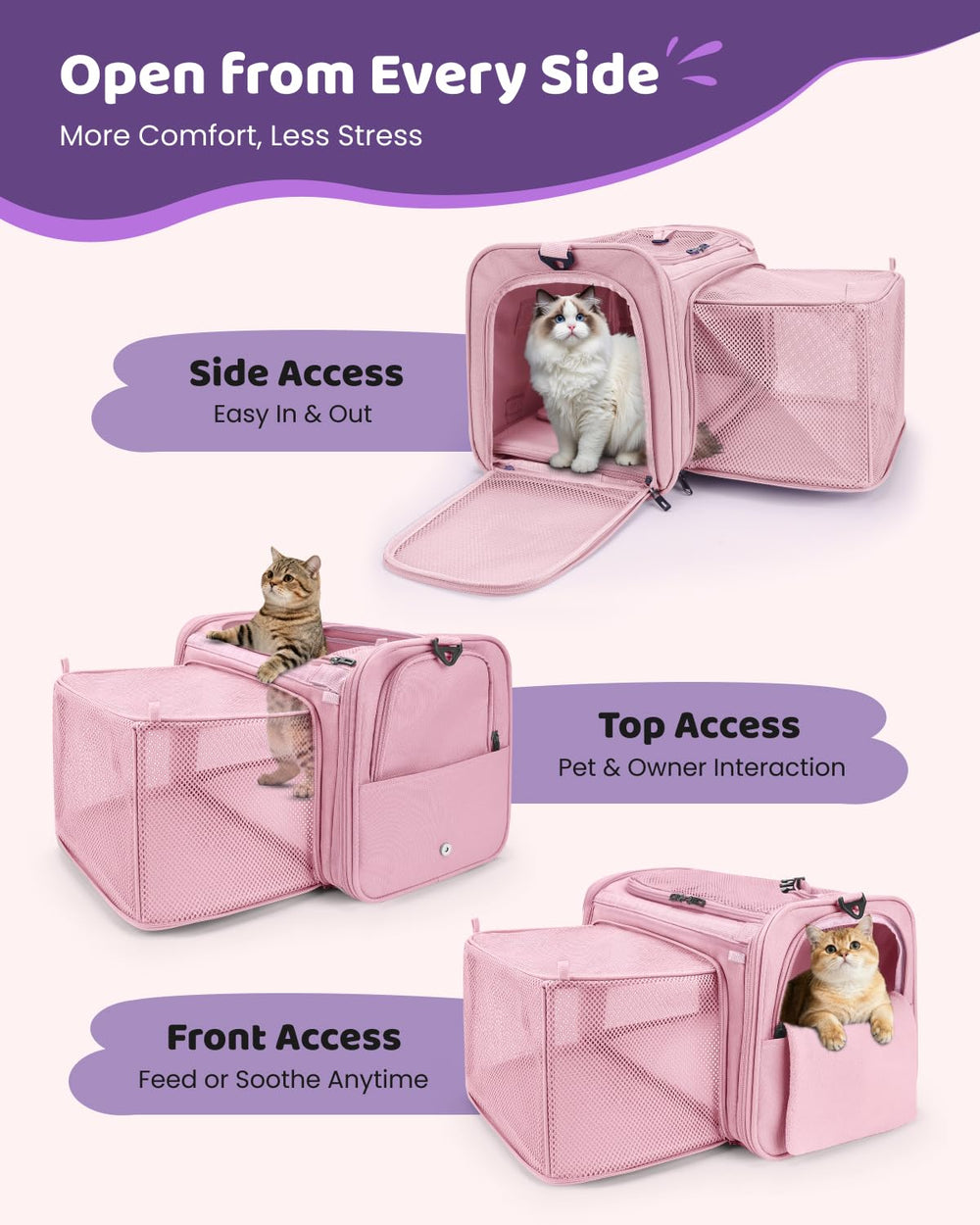 Midog Sac Chat Oreiller Doux: confort immédiat pour votre compagnon.