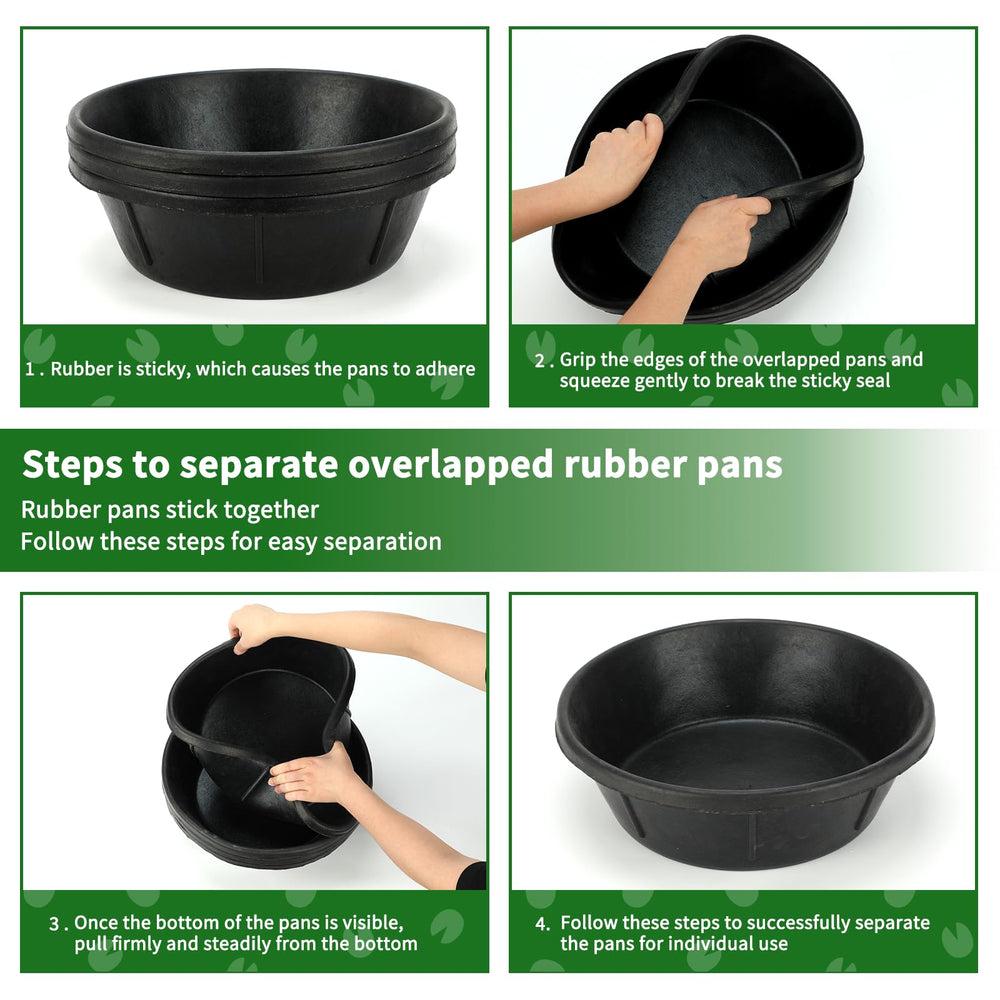 Abreuvoir Midollarle pour poulets en caoutchouc, solution d'eau durable.