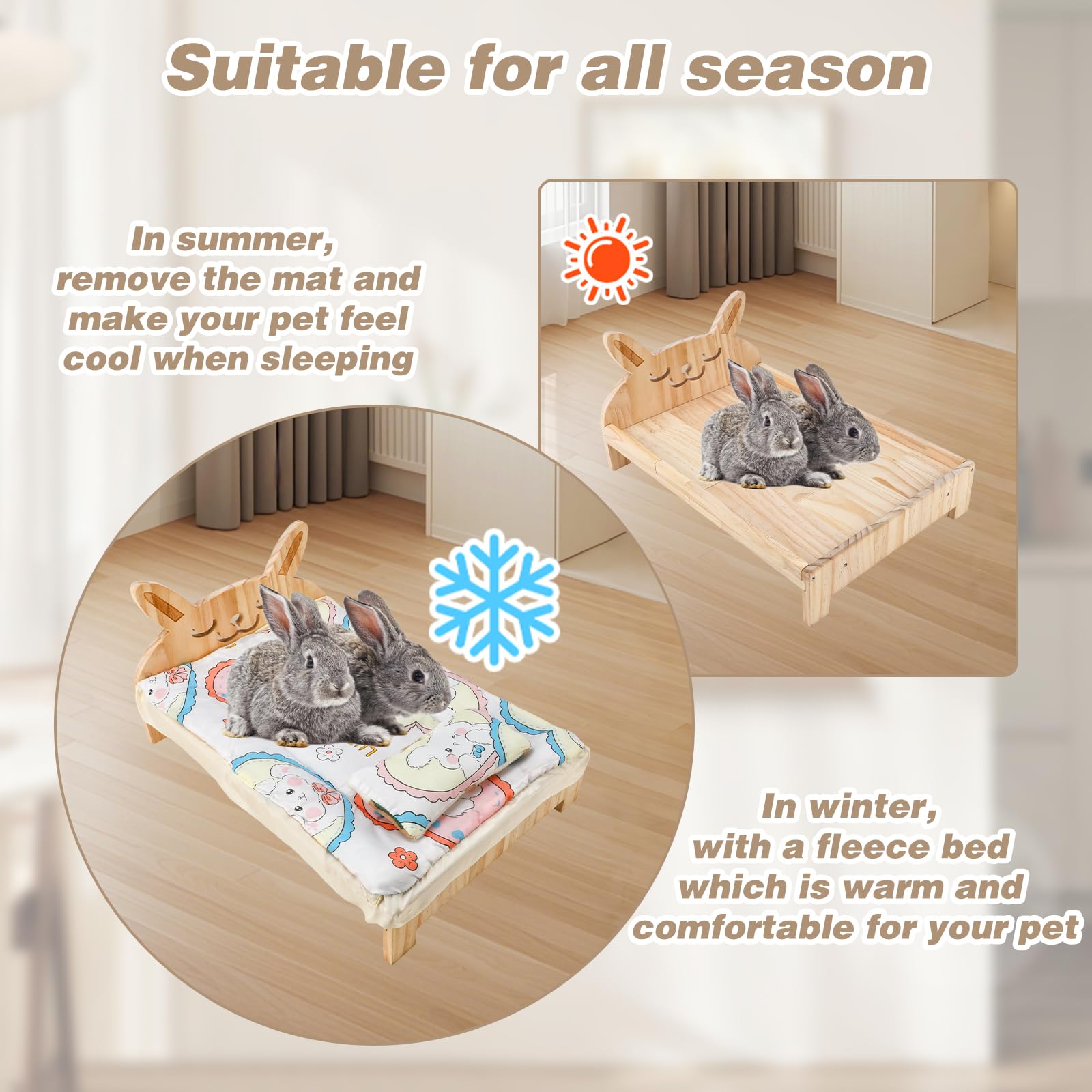 Midollarle grand lit petits animaux: dimensions 52x36 cm pour plusieurs chiens ou lapins.