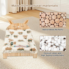 Midollarle tapis doux motif lapin: surface moelleuse pour sieste agréable.