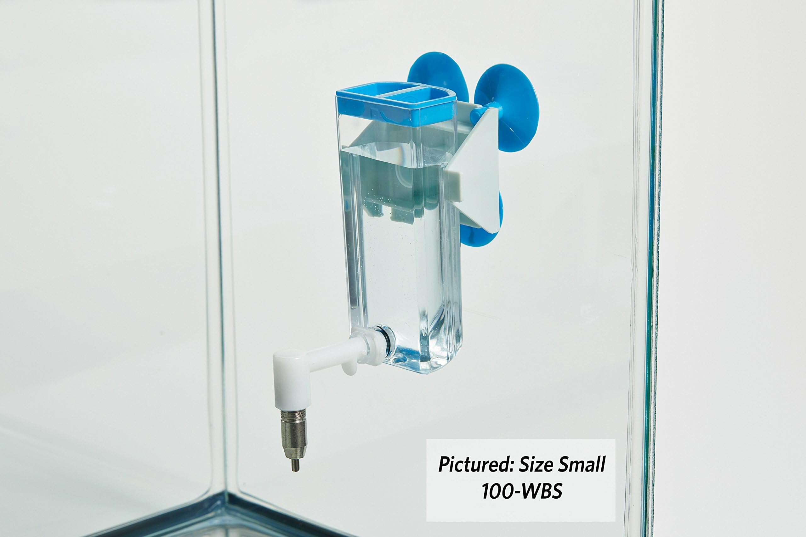 Ventouse fournie pour fixation sur habitat en verre avec la gourde MidWest.