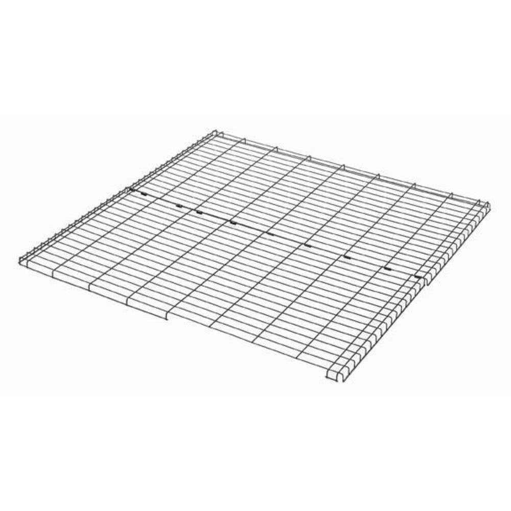Top en treillis métallique MidWest pour enclos chien: sécurité et ventilation améliorées.