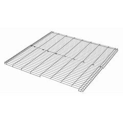 Top en treillis métallique MidWest pour enclos chien: sécurité et ventilation améliorées.