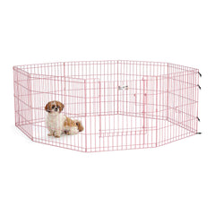 MidWest Enclos d'exercice 24 pouces – ouverture facile pour accès rapide au chien.