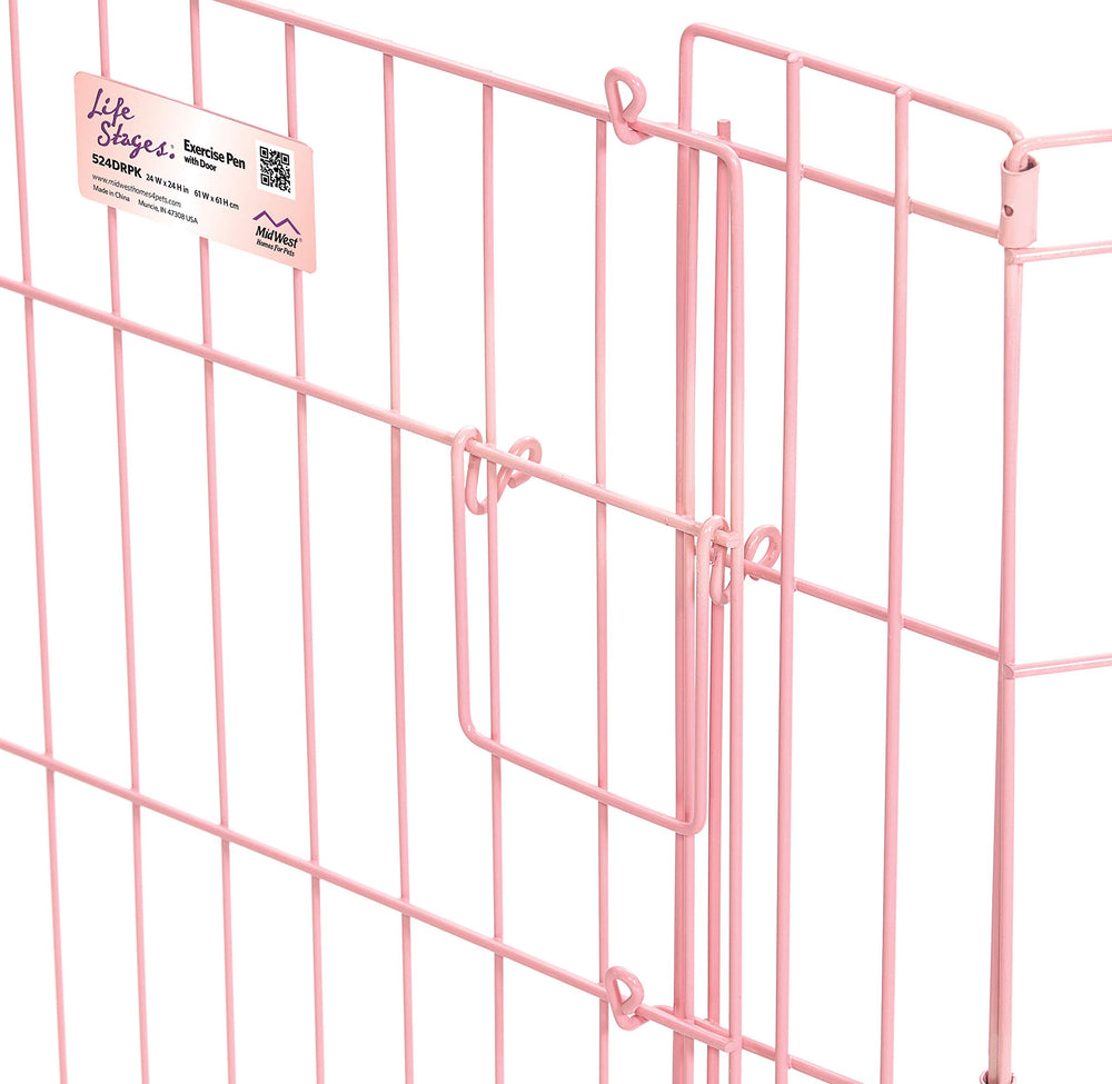 MidWest Enclos pliable 24 pouces – montage sans outil et rangement rapide.
