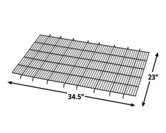 MidWest grille eleve aire circulation; améliore la circulation d'air sous le chien.