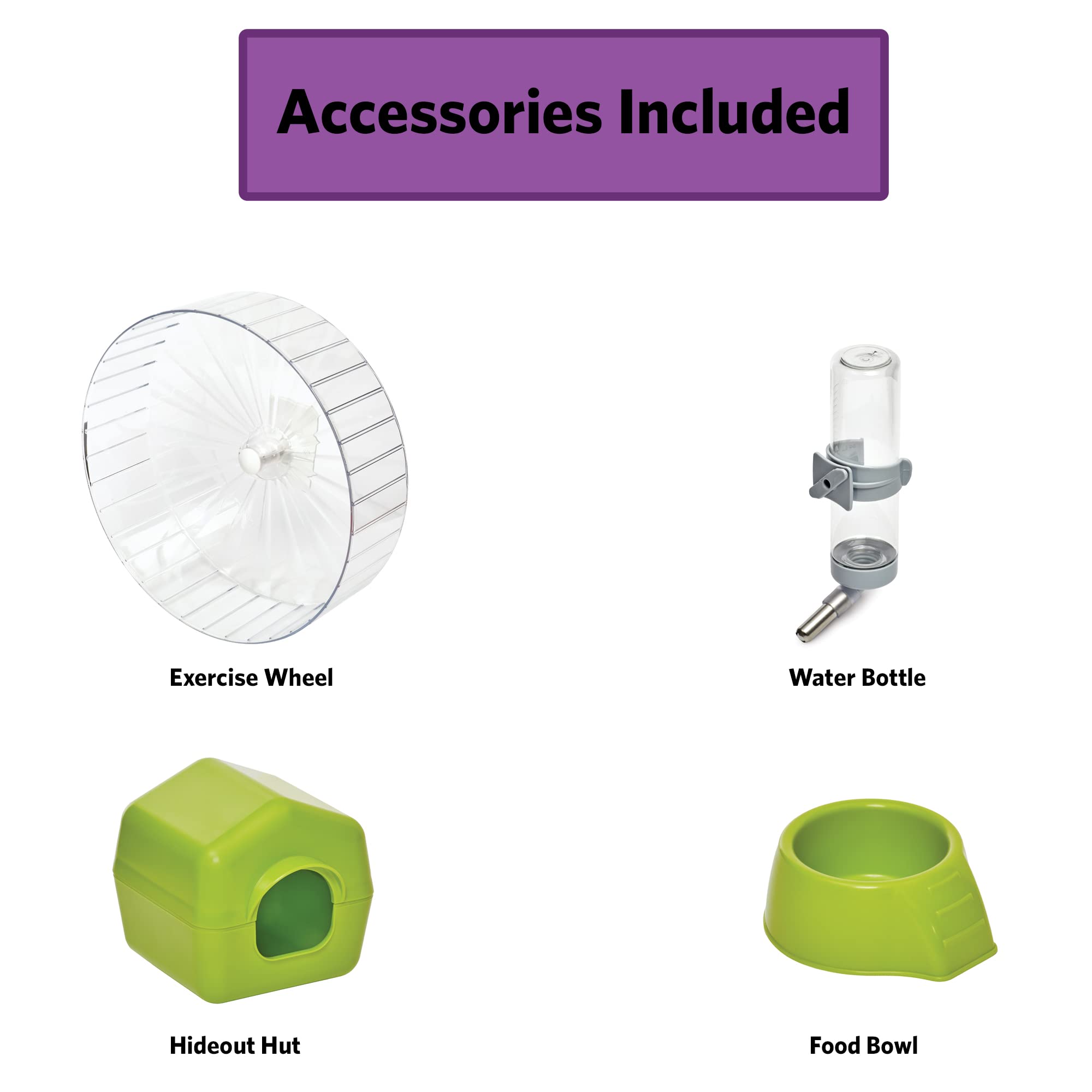 MidWest Homes for Pets Hamster Nation tailles XXL et Jumbo, adaptables.