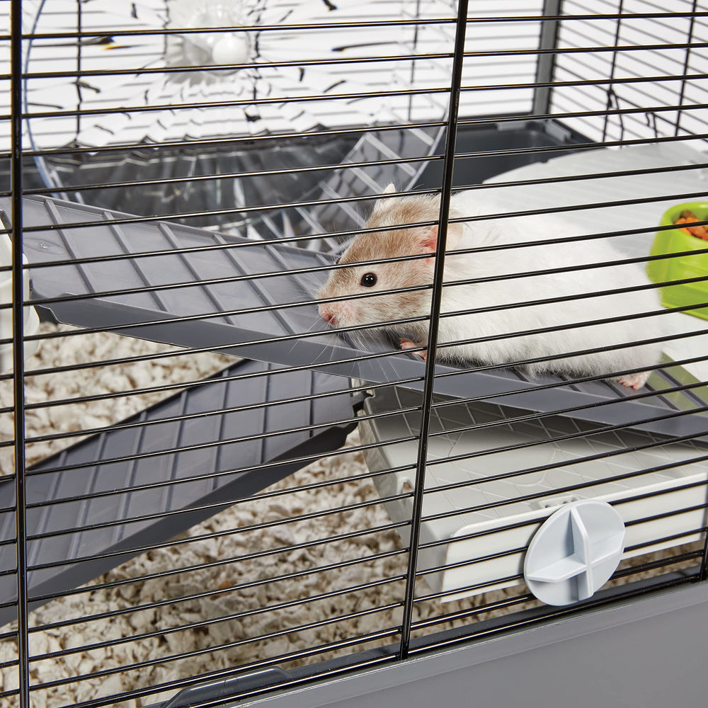 MidWest Homes for Pets Hamster Nation volets d’accès pour ventilation et entretien.