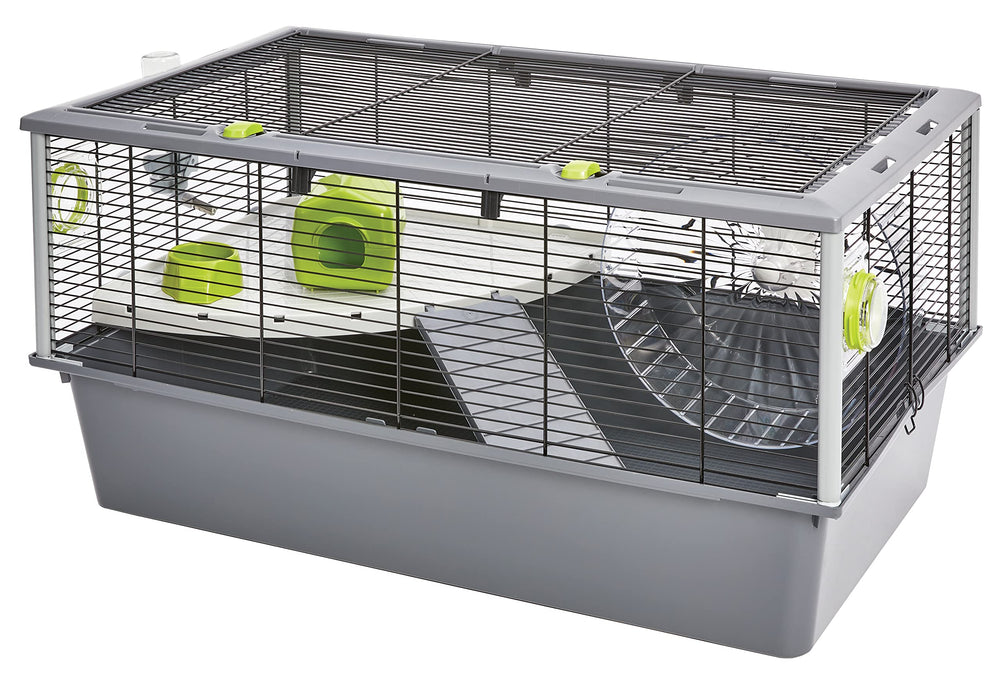 MidWest Hamster Nation XXL — cage spacieuse offrant un espace de jeu généreux pour hamster.