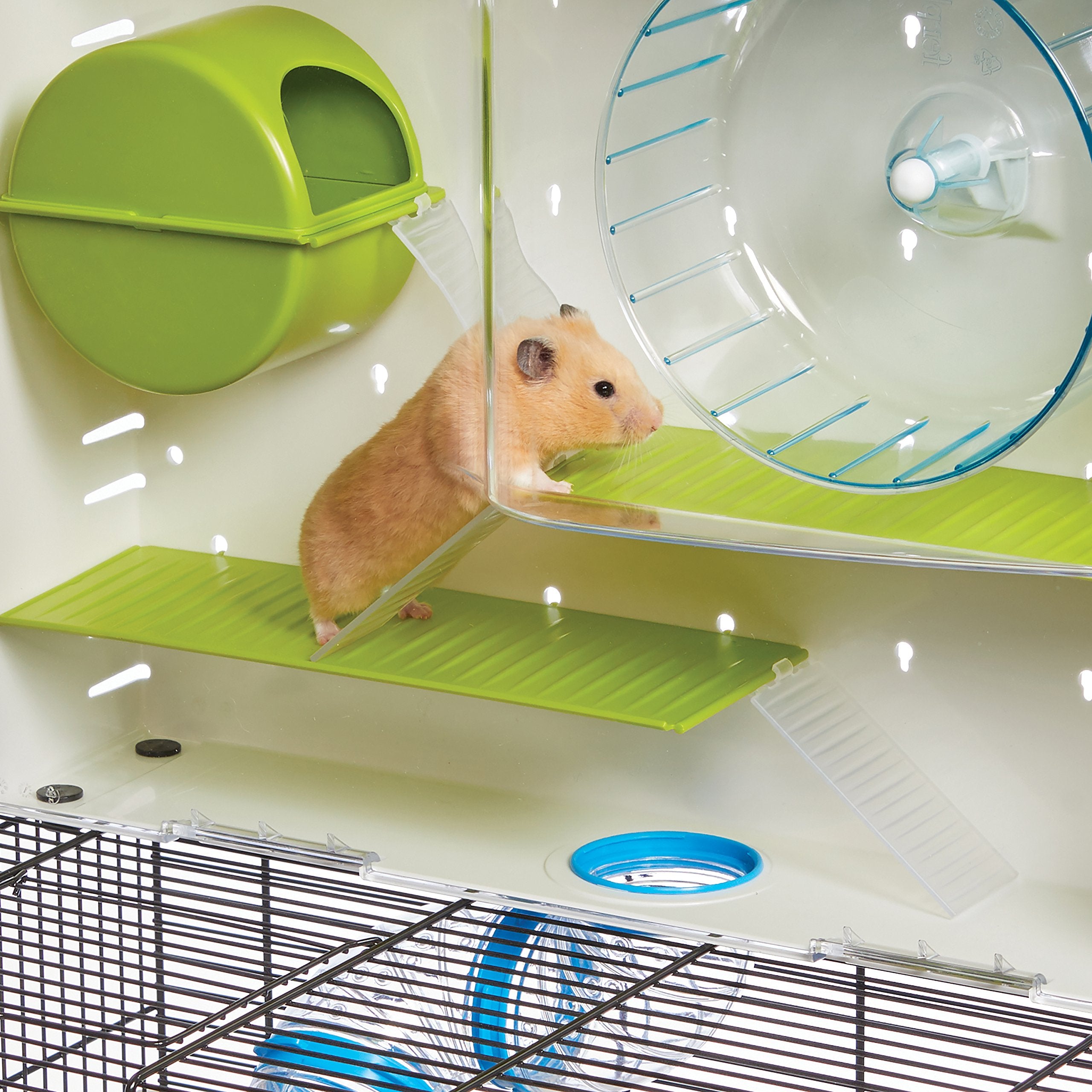 MidWest Homes for Pets Arcade Hamster : nid intérieur pratique pour repos et chaleur.