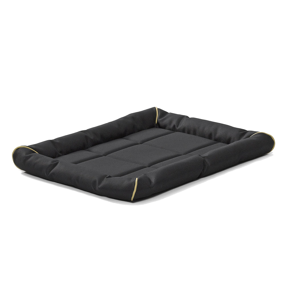 MidWest QuietTime MAXX noir, vue de dessus sur le sol, repos sûr