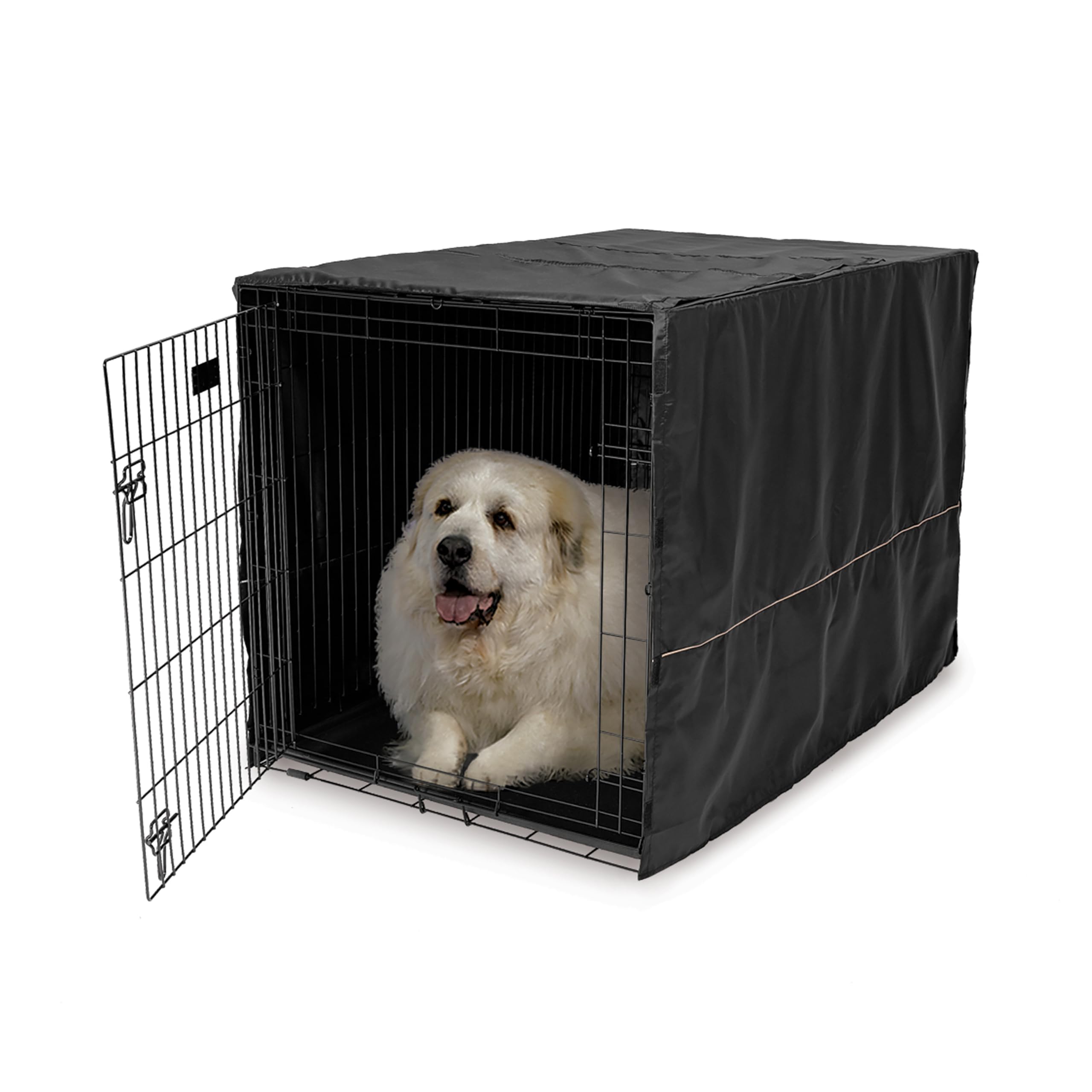MidWest Homes for Pets couverture xl pour chenil noir adaptée 48 pouces