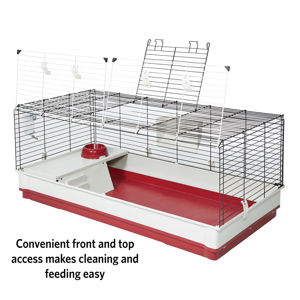 Midwest Homes for Pets Deluxe cage xl – extension 158WEX compatible pour agrandir l’habitat.