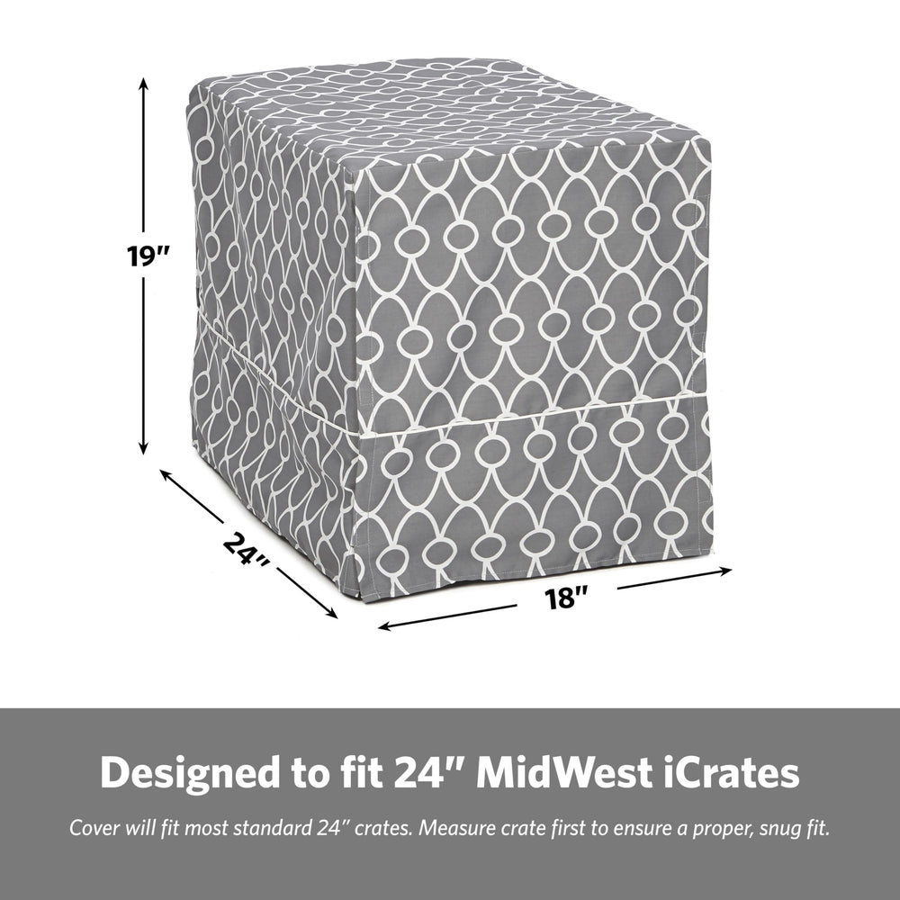 MidWest Homes for Pets: design léger poly-coton avec bandes auto-agrippantes