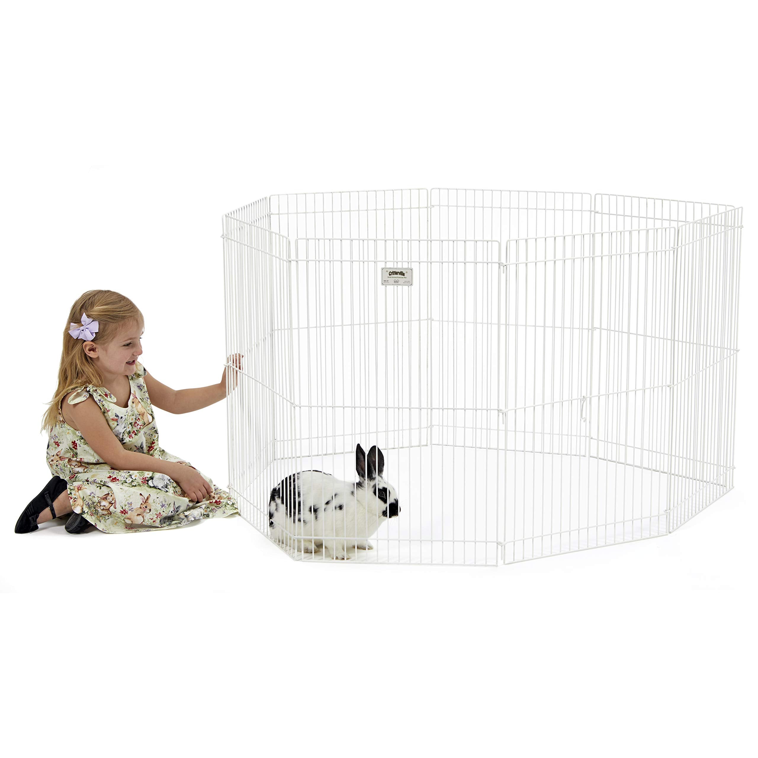 MidWest Homes for Pets Exercice Pen – pliable pour rangement et voyage.