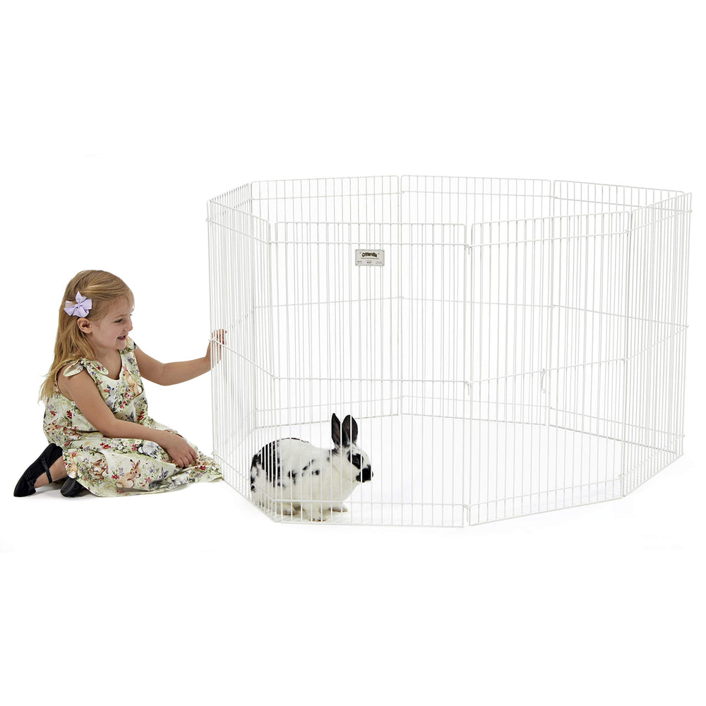 MidWest Homes for Pets Exercice Pen – pliable pour rangement et voyage.