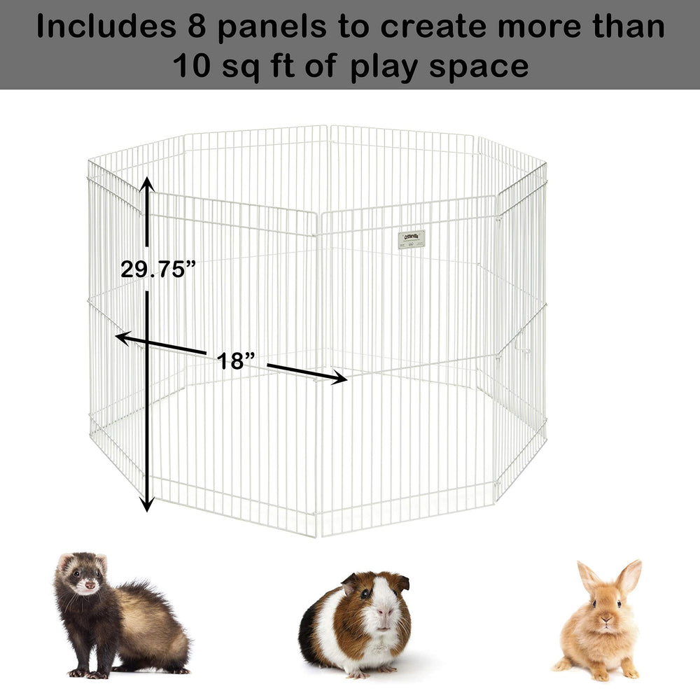 MidWest Homes for Pets Exercice Pen – utilisation intérieure et extérieure pratique.