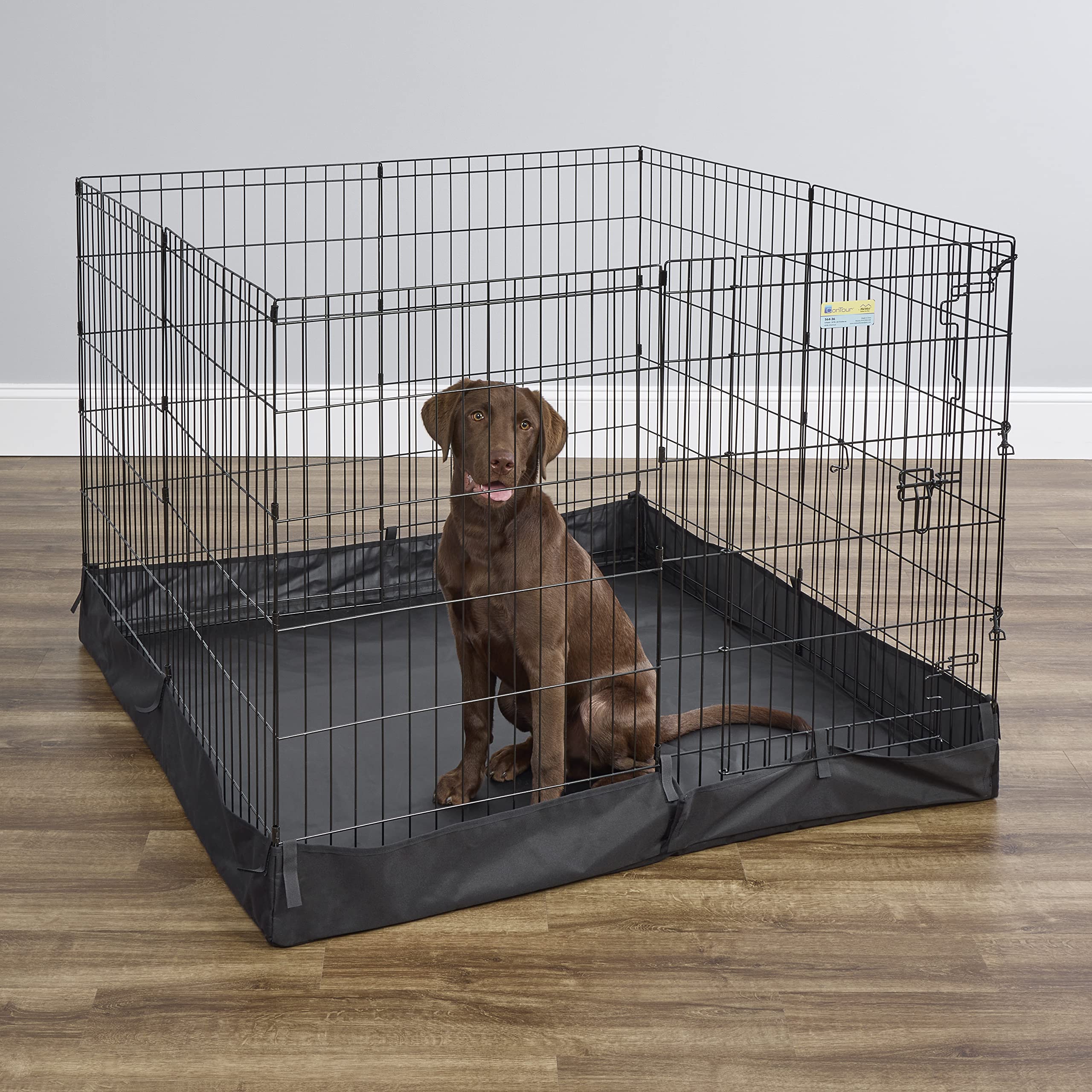 MidWest Homes for Pets – fond imperméable en PVC, nettoyage facilité.