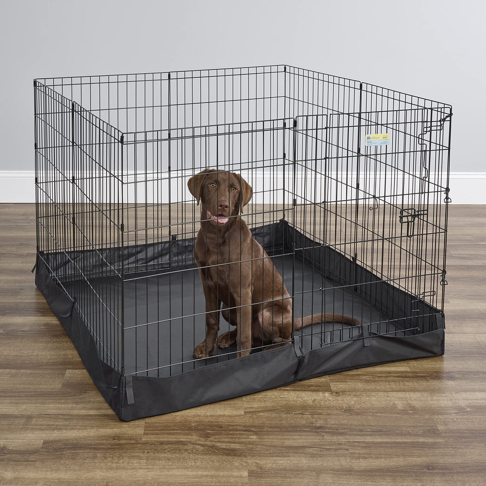MidWest Homes for Pets – fond imperméable en PVC, nettoyage facilité.