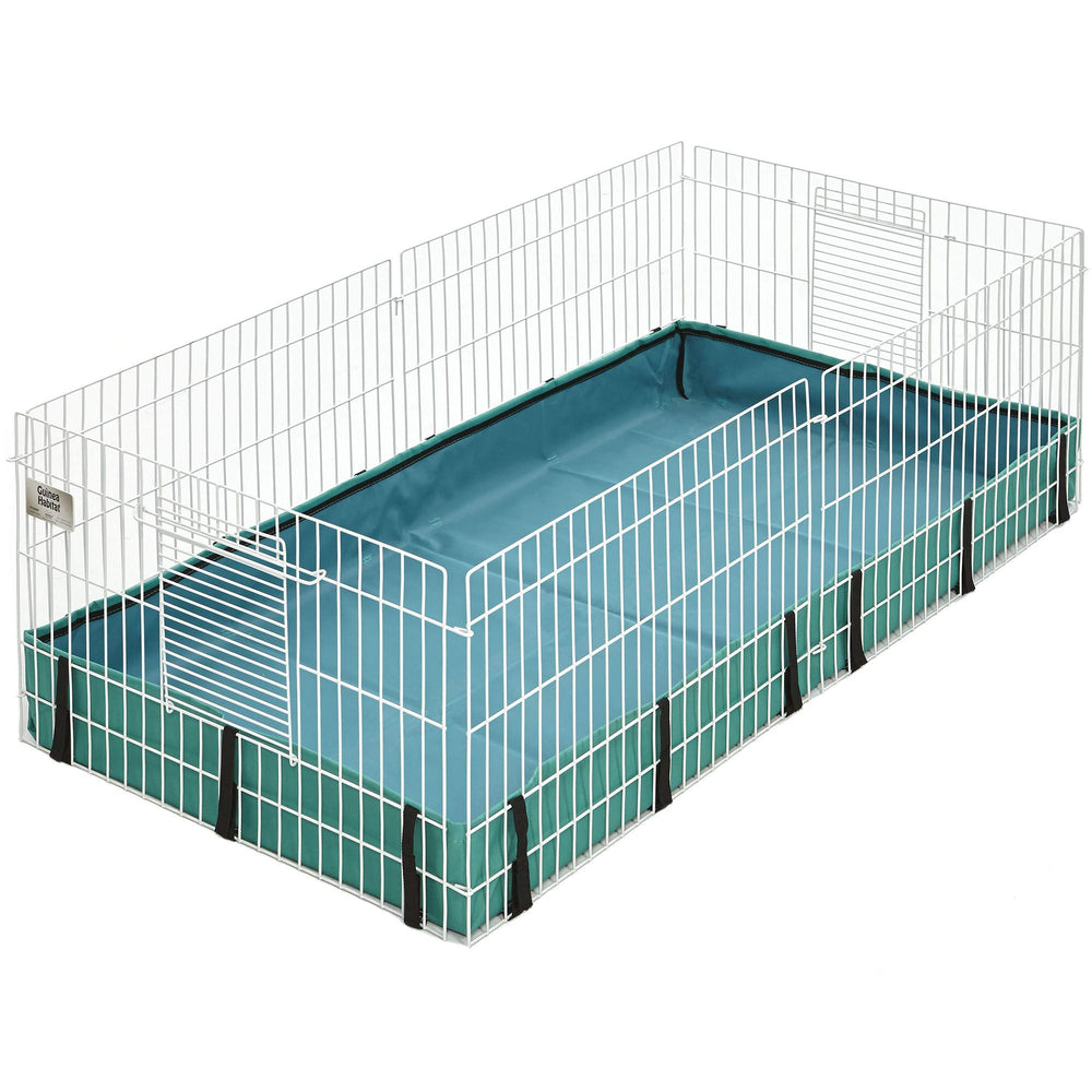 Habitat Cobaye MidWest avec fond PVC lavable pour un entretien facile