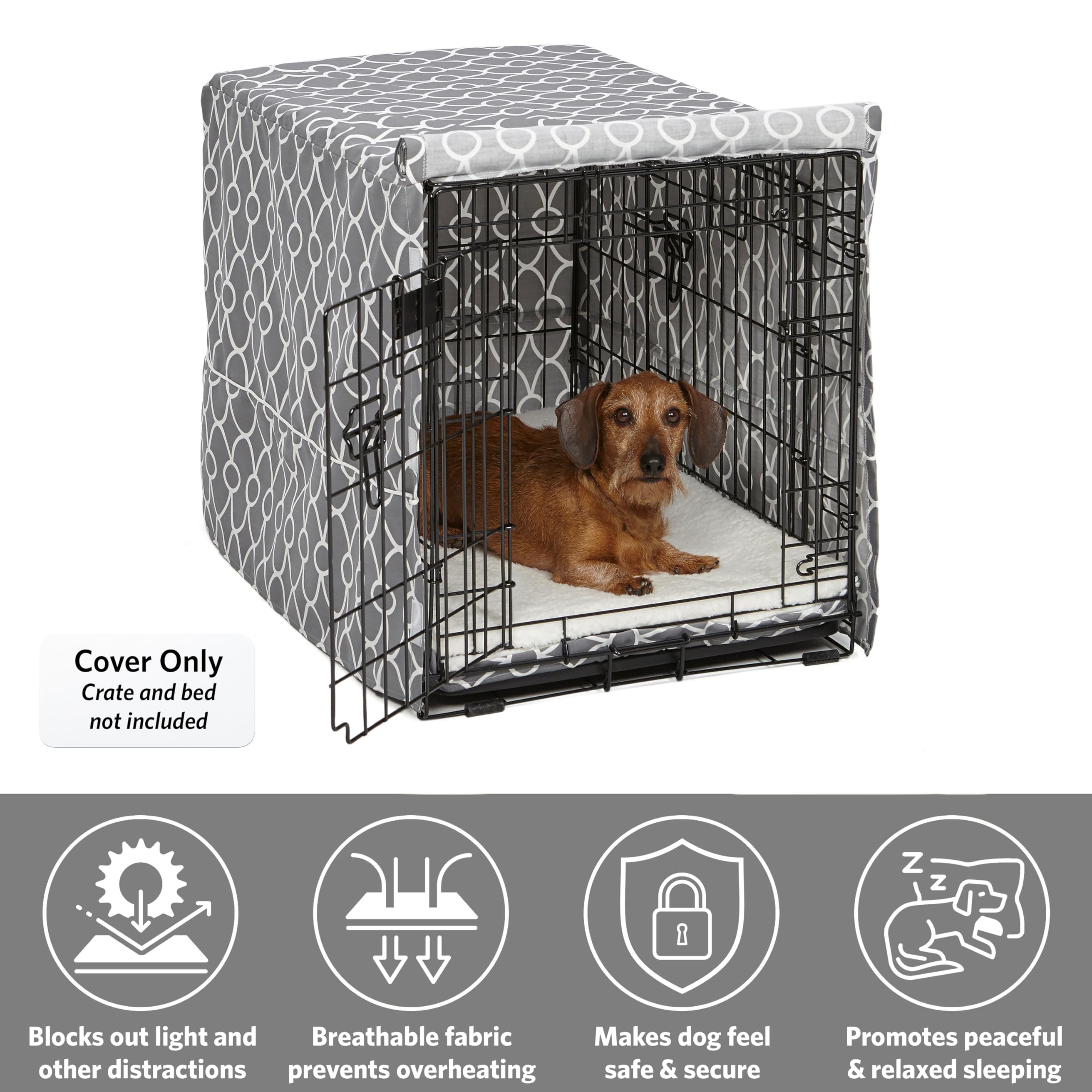 MidWest Homes for Pets couverture lavable en machine pour entretien rapide.