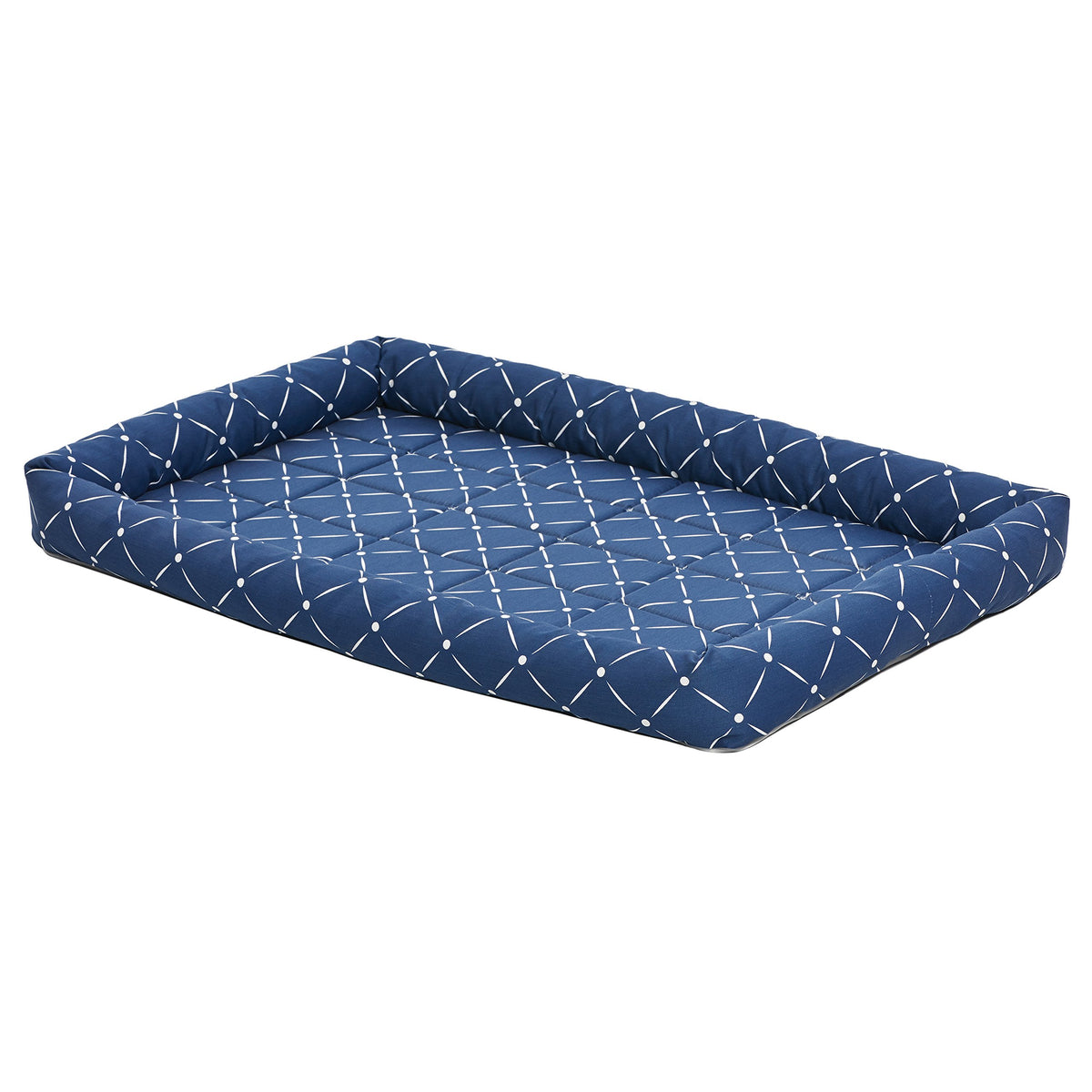 Lit Ashton avec appui-tête rembourré, repos confortable pour chien moyen