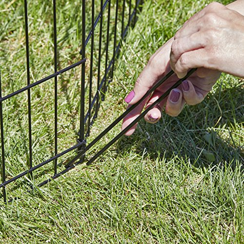 Revêtement noir époxy durable sur le parc d’exercice MidWest.